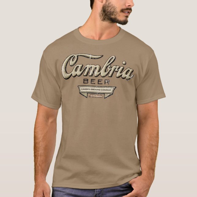T-shirt Bière Cambria - Johnstown, PA (Devant)