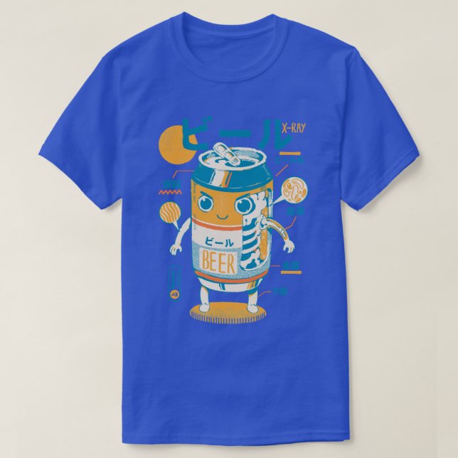 T-shirt Bière Can XRay (Design devant)