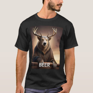 T-shirt Bière Cerf