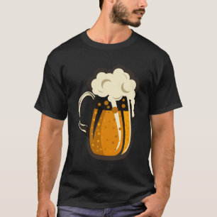T-shirt biere chope binouse mousse alcool verre 22042_w