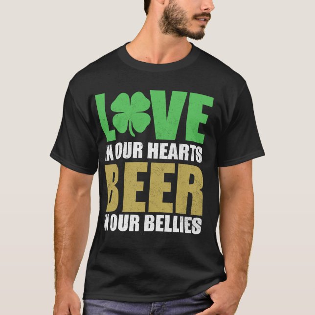 T-shirt Bière d'amour (Devant)