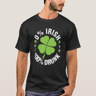 T-shirt Bière d'Amour Irlandais ivre Heureux Saint Patrick