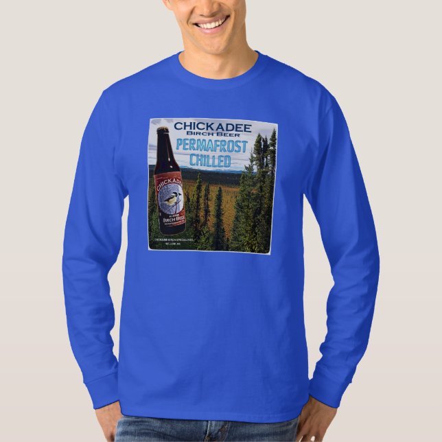 T-shirt Bière de bouleau mésange (Devant)