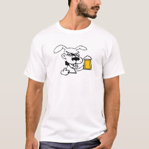 T-shirt Bière de chien à boire