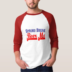 T-shirt Bière de coupure de ressort je (partie orientée)