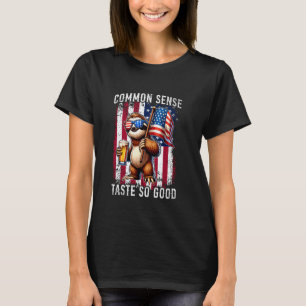T-shirt Bière de paresseux Common Sense Taste So Good 4 ju