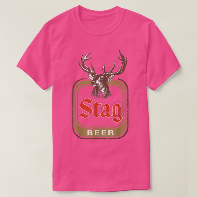 T-shirt Bière de stade Vintage  (Design devant)