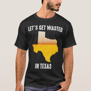 T-shirt Bière Dégageons Au Texas Houston San Anto