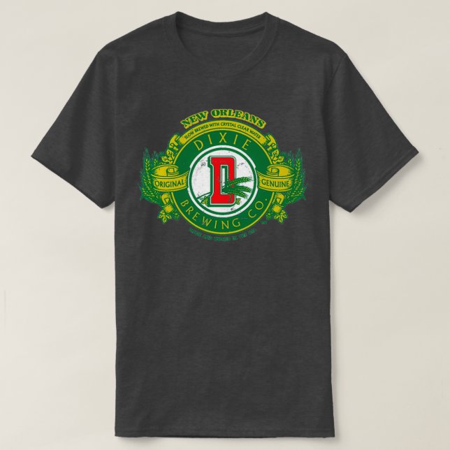 T-SHIRT BIÈRE DIXIE 20 (Design devant)
