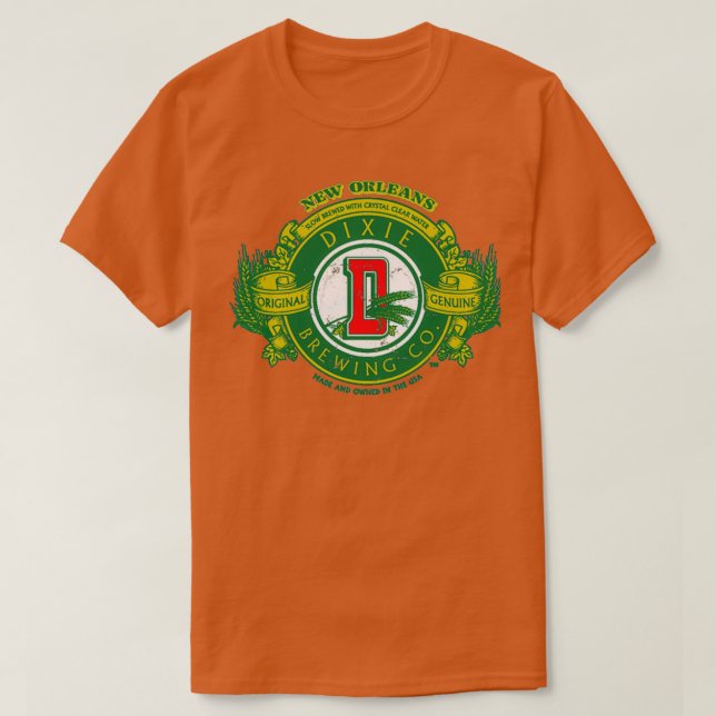 T-SHIRT BIÈRE DIXIE 25 (Design devant)