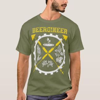 T-shirt Bière d'orge brasserie d'artisanat bière d'artisan