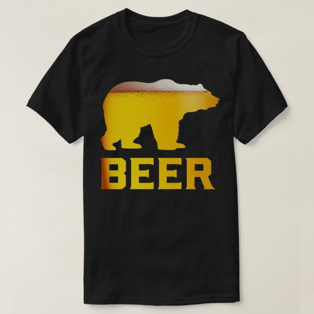 T-shirt Bière d'ours (Design devant)