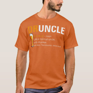 T-shirt Bière drôle Drunk oncle