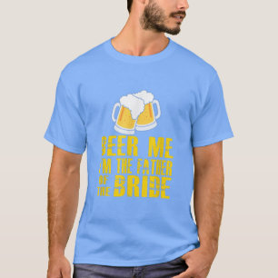 T-shirt BIÈRE DRÔLE MOI PÈRE DE LA MARIÉE  St Patrick's Da