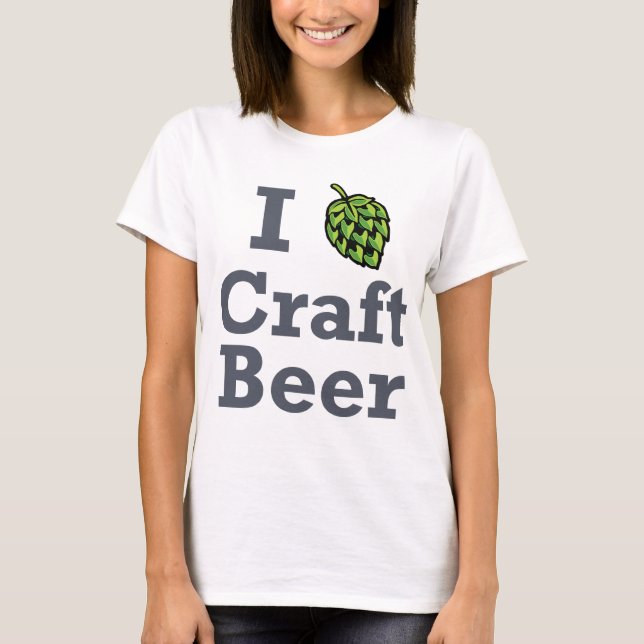 T-shirt [Bière du métier I d'houblon] (Devant)
