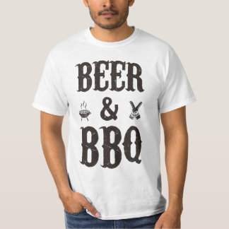 T-shirt Bière et barbecue