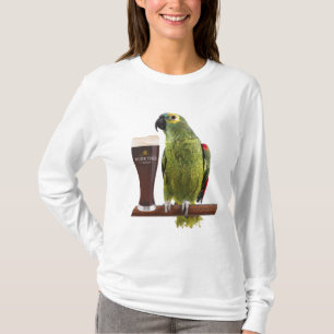 T-shirt Bière et perroquet