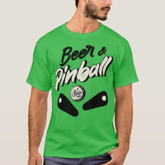 T-shirt Bière Et Pinball 1