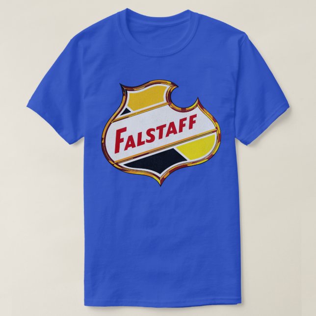 T-shirt Bière Falstaff Retro Defunct (Design devant)