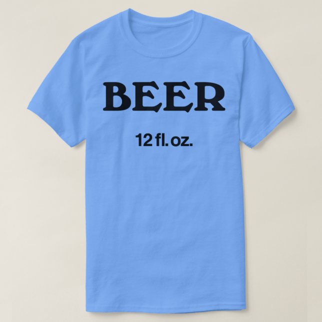 T-shirt Bière générique (Design devant)