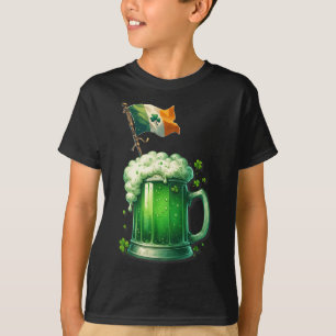 T-shirt Bière Irlandaise Drapeau Irlande Fête St Patrick H