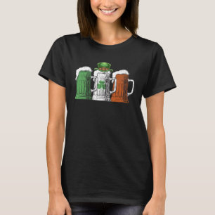 T-shirt Bière Irlandaise Drapeau Irlande Saint Patrick Hom