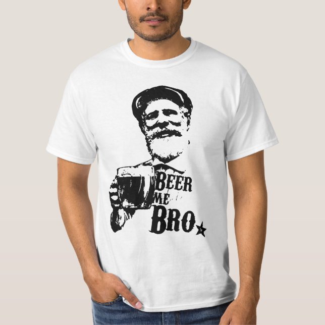 T-shirt Bière je Bro. (Devant)