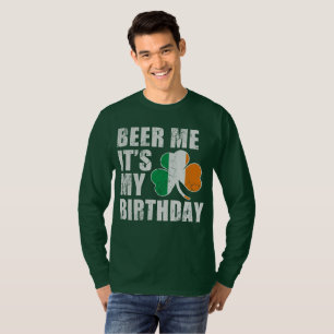 T-shirt Bière je c'est mon anniversaire