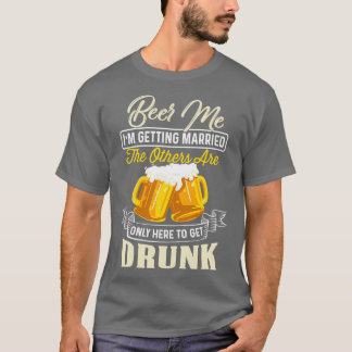 T-shirt bière je me marie