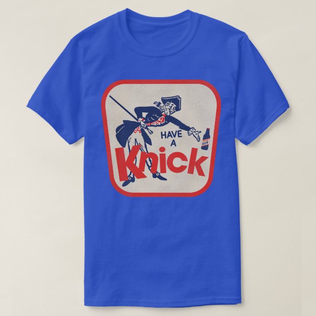 T-shirt Bière KNICKERBOCKER vintage (Design devant)