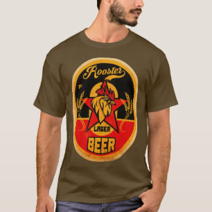 T-shirt Bière Lager Rooster