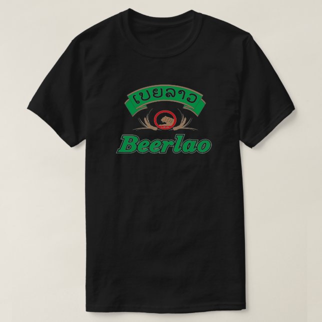 T-shirt Bière lao (Design devant)