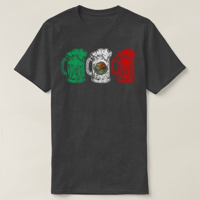 T-shirt Bière Mexique Mexique (Design devant)
