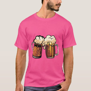 T-shirt biere mousse chope binouze alcool verre 181