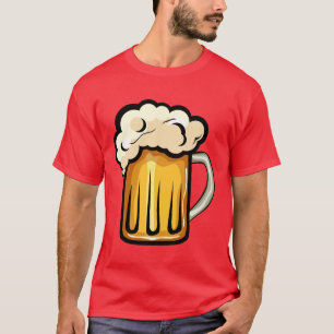 T-shirt biere mousse verre binouze alcool apero chope 20