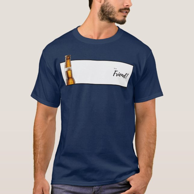 T-shirt Bière notre ami ami (Devant)