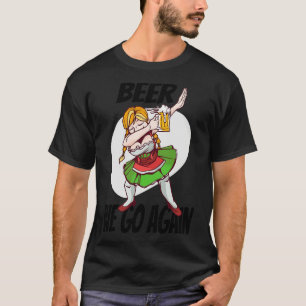 T-shirt Bière Nous Reprenons Booze Munich Dirndl Volksfest