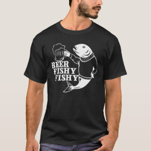 T-shirt Bière Pêche Pêche Amateurs de pêche Fisherman 