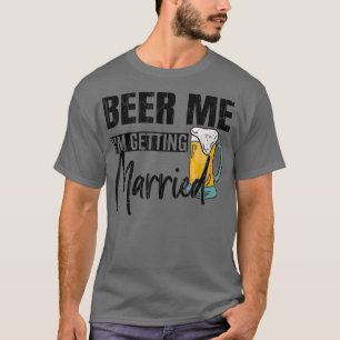 T-shirt Biére pour homme, je me marie, drôle de marié, mar