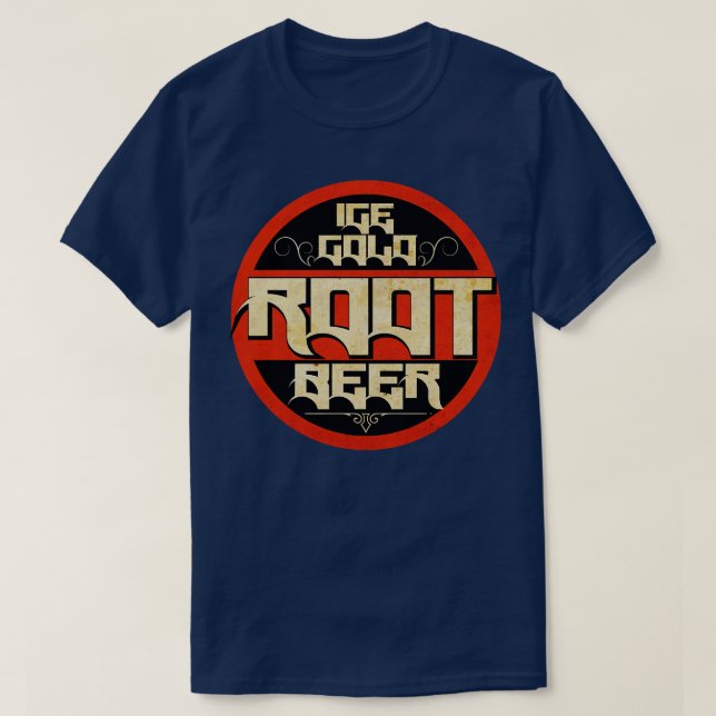 T-shirt Bière racine vintage (Design devant)
