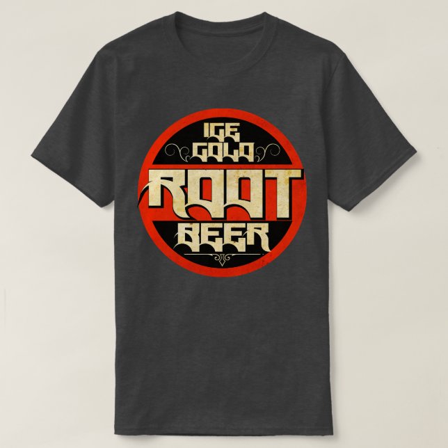 T-shirt Bière racine vintage (Design devant)