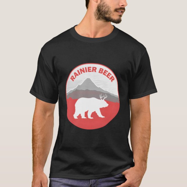 T-shirt Bière Rainier (Devant)