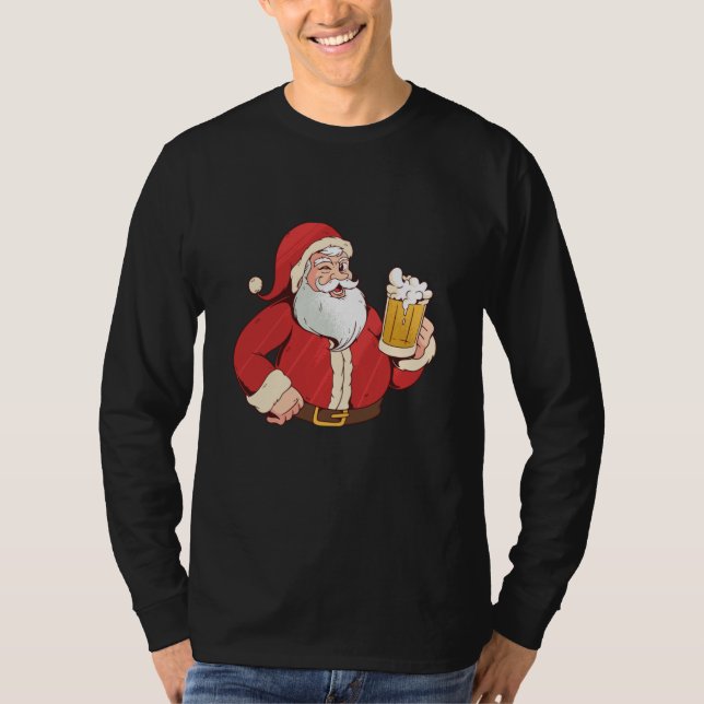 T-shirt Bière Santa Claus (Devant)