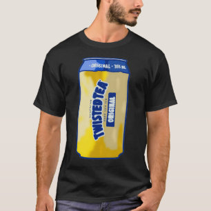 T-shirt Bière thé sucré tressé peut