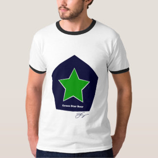 T-shirt Bière verte d'étoile