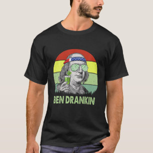 T-shirt Bière vintage Ben Drankin - Saint Patrick's Day