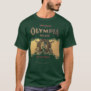 T-shirt Bière vintage Oylmpia Itx27 Dans L'Olympia D'Eau B