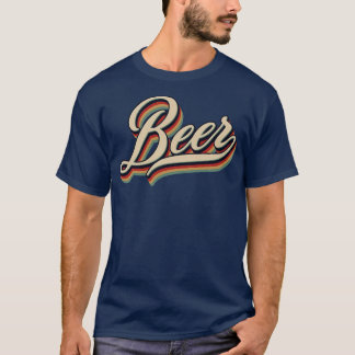 T-shirt Bière Vintage rétro