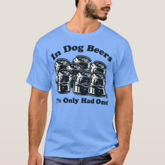 T-shirt bières à chien