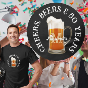 T-shirt Bières à la bière et 50 ans Anniversaire Boire